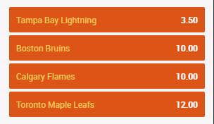 Vinnarspel i NHL 2018/2019 - oddsen hos 888-sport