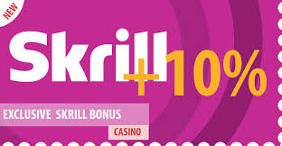Sätt in med Skrill och få Casinobonus