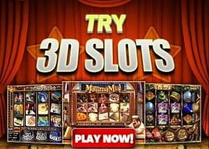 3D Spelautomater på Svenska Nätcasinon